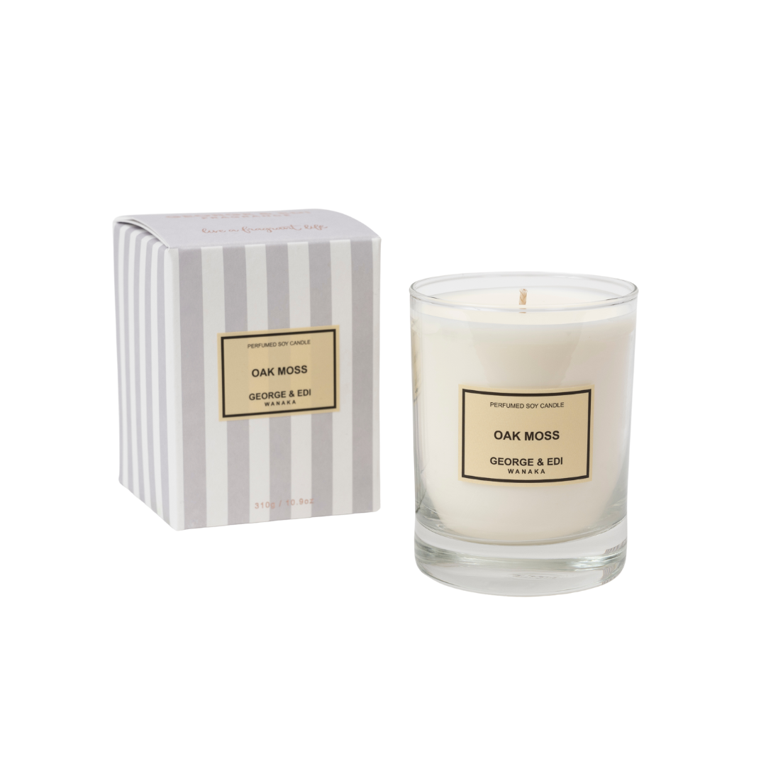 PERFUMED SOY CANDLE - OAK MOSS