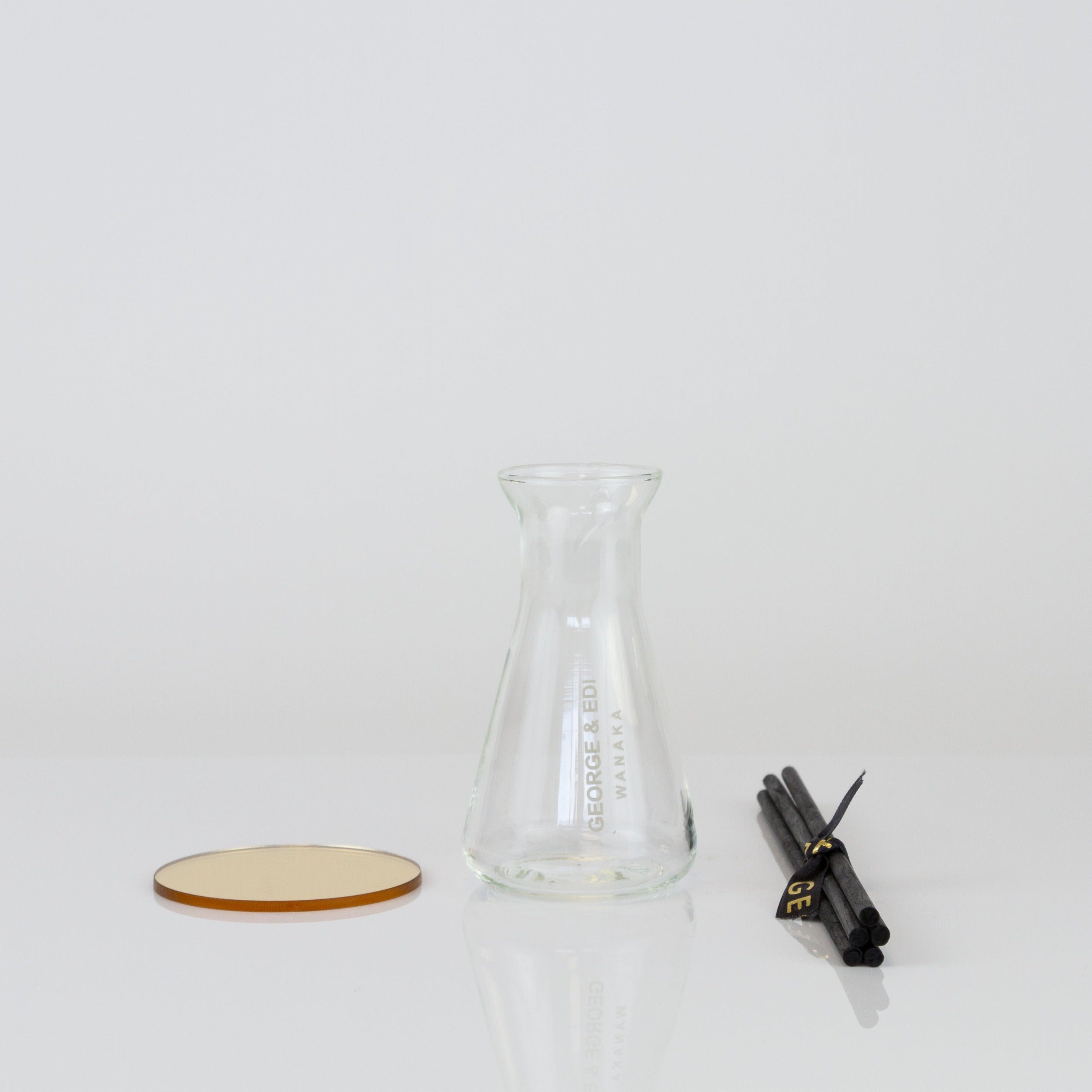 GEORGE & EDI REED DIFFUSER FLASK/DISC/REEDS
