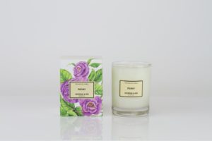 GEORGE & EDI Large Soy Candle in Peony