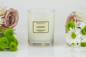 GEORGE & EDI Large Soy Candle in Liquorice