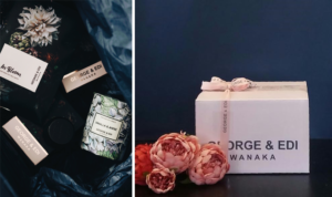 Complimentary Gift packaging from GEORGE & EDI