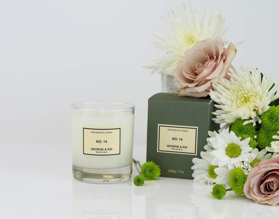 No. 14 - Perfumed soy candle by GEORGE & EDI