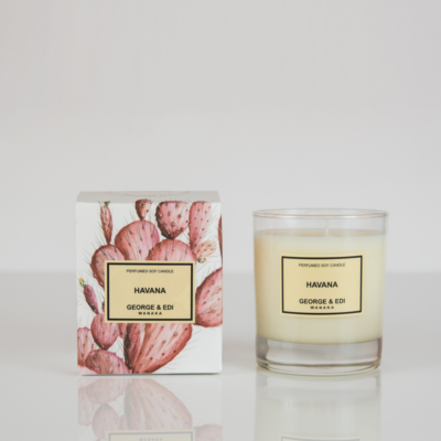 George & Edi_Havana Scented Soy Candle