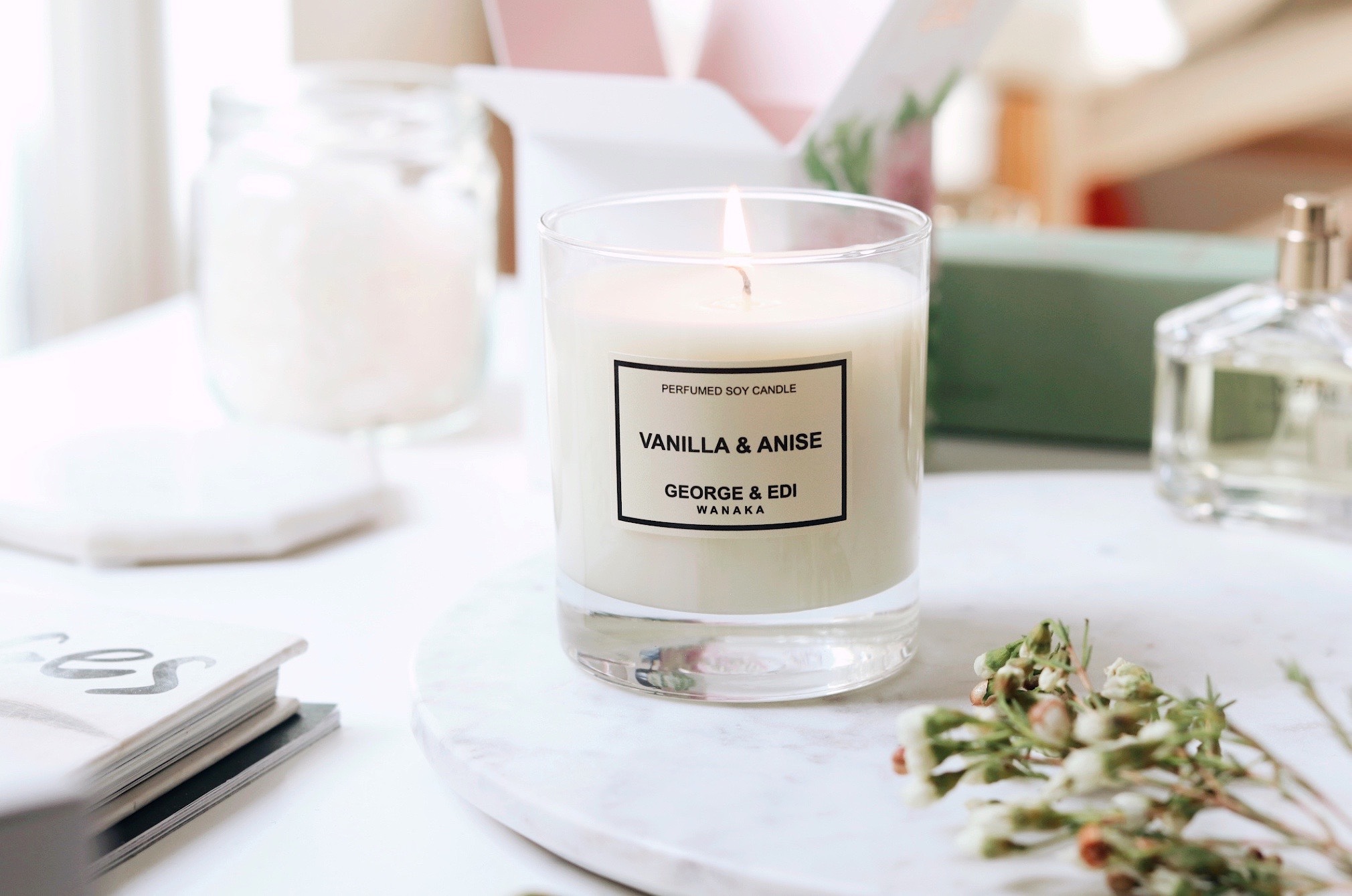 George & Edi_Vanilla & Anise Scented Candle